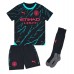 Manchester City Jeremy Doku #11 Koszulka Trzecich Dziecięca 2023-24 Krótki Rękaw (+ Krótkie spodenki)